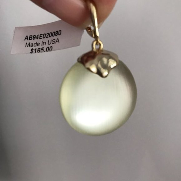 ALEXIS BITTAR Circle Drop Leverback Earrings - Picture 6 of 6